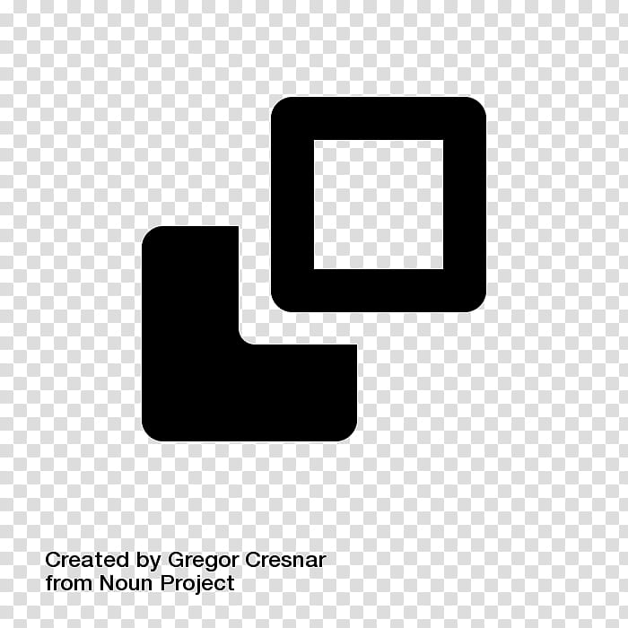 likes, black square shape transparent background PNG clipart