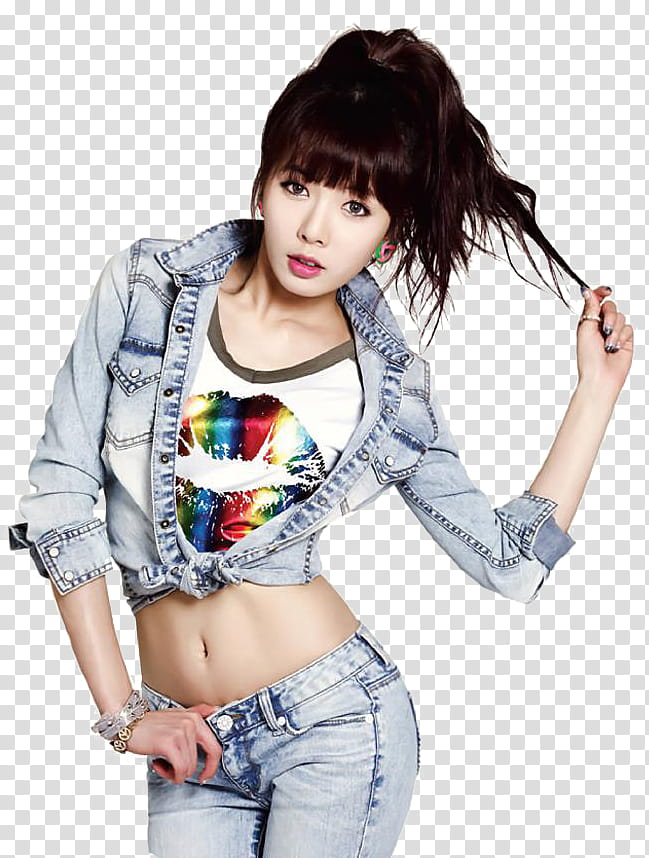 Hyuna for Guess  transparent background PNG clipart