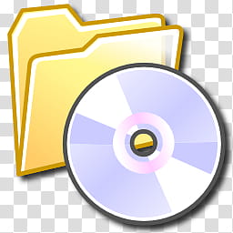 Windows XP Folders Pack , My ISO icon transparent background PNG clipart