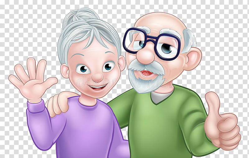 Old Age People, , Grandparent, Cartoon, Fotosearch, Royaltyfree, Dreamstime, Drawing transparent background PNG clipart