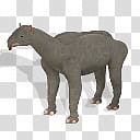 Spore creature Paraceratherium transparent background PNG clipart