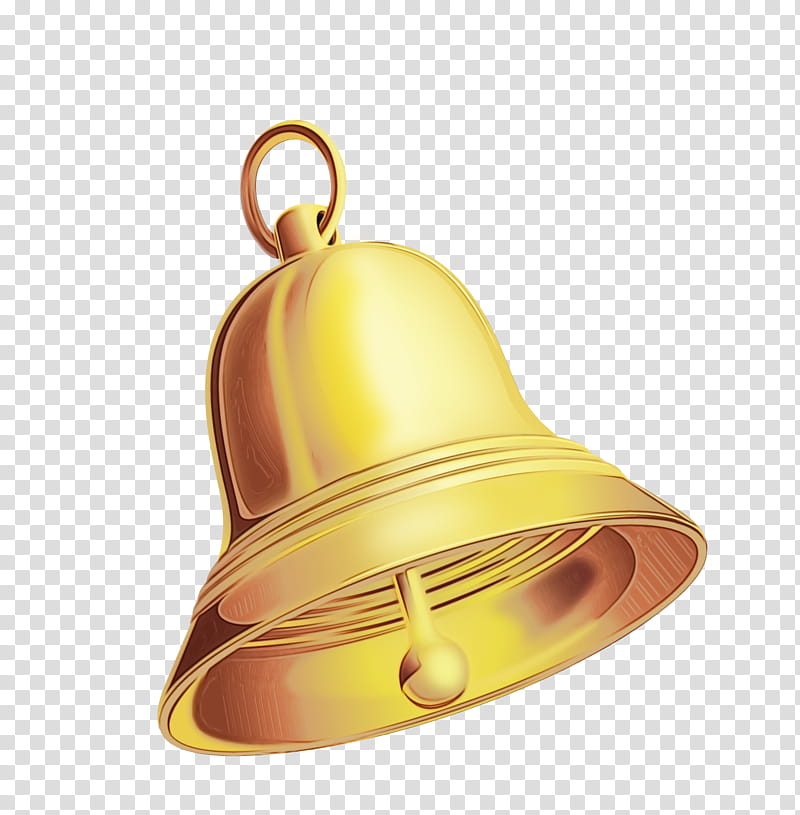 Yellow Light, Brass, Lighting, Bell, Handbell, Metal, Copper, Pendant transparent background PNG clipart