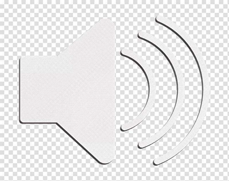 Speaker icon Essential icon Sound icon, Text, White, Black, Light, Logo, Blackandwhite, Circle transparent background PNG clipart