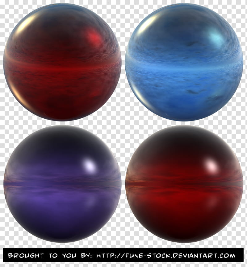 Bryce orbs, round red and blue illustrations transparent background PNG clipart