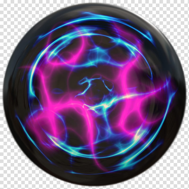 Plasma energy Magic sphere , black and pink plasma ball transparent background PNG clipart
