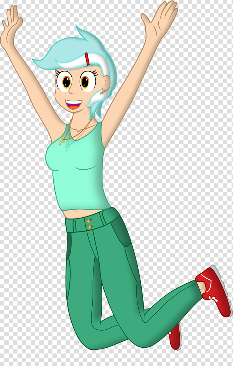 Human Lyra Jumping transparent background PNG clipart