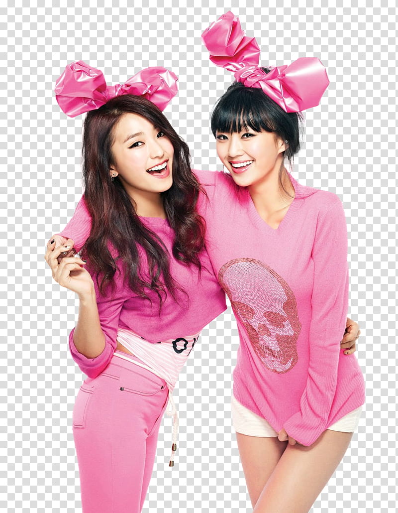 Bora y Hyorin Sistar Render transparent background PNG clipart