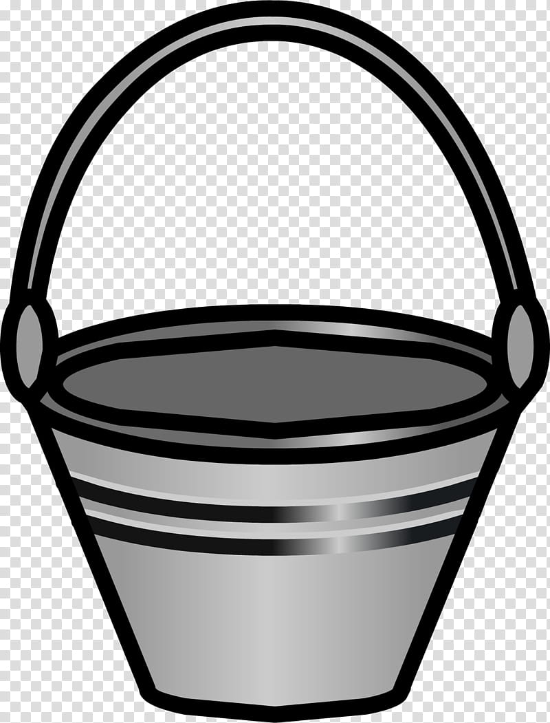 Bucket Line, Mop Bucket Cart, March, Cartoon, Tableware, Black And White
, Serveware transparent background PNG clipart