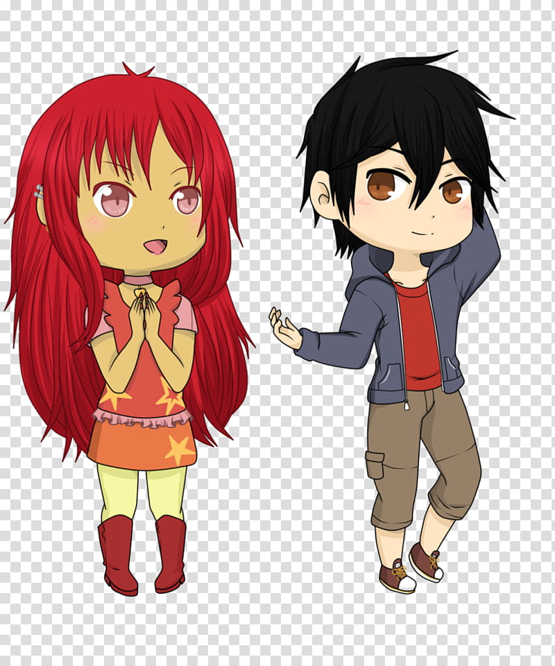 [Commission] Erica x Hiro transparent background PNG clipart