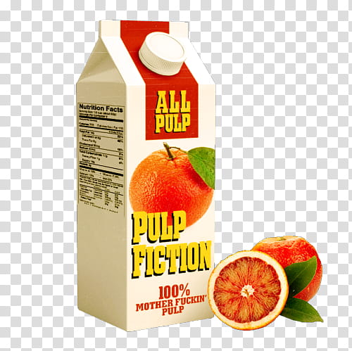 All Pulp Pulp Fiction juice box transparent background PNG clipart