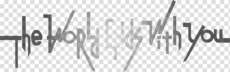 SKS TWEWY Brush and Font , the world ends with you text transparent background PNG clipart