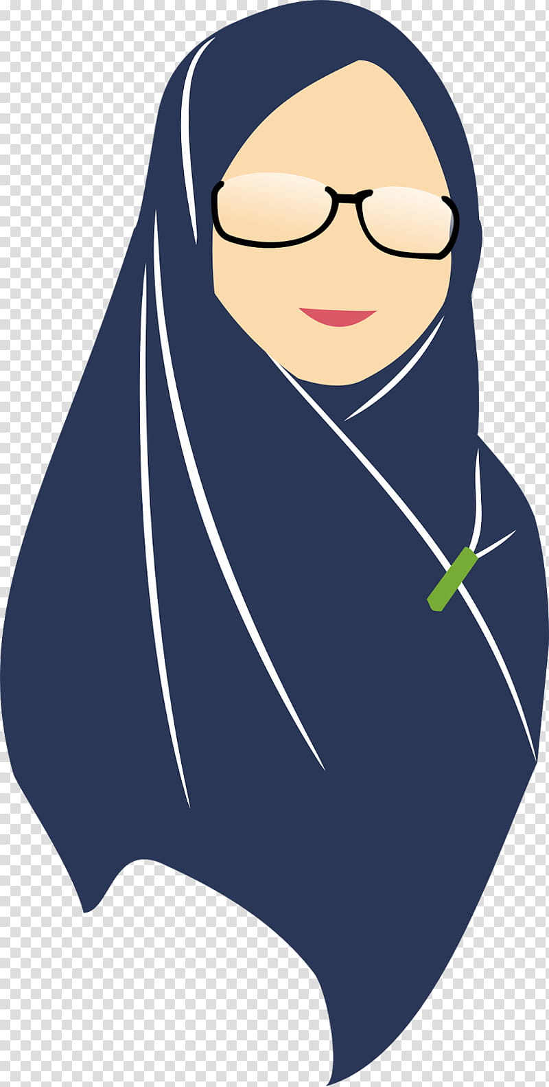 Hijab, Woman, Cartoon, Headscarf, Muslim, Women In Islam, Face, Nose transparent background PNG clipart