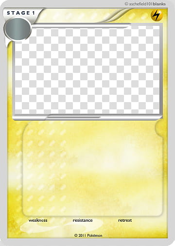 LunarEclipse Blanks , thunder type Pokemon card transparent background PNG clipart