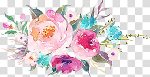 Wedding Vintage Retro, Watercolor, Paint, Wet Ink, Floral Design, Tshirt, Flower, Flower Girl transparent background PNG clipart thumbnail