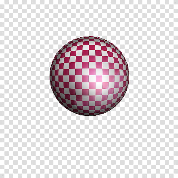 Esferas en D, round white and pink checked ball transparent background PNG clipart