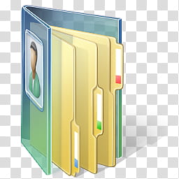 Vista RTM WOW Icon , User Folder, yellow folder illustration transparent background PNG clipart