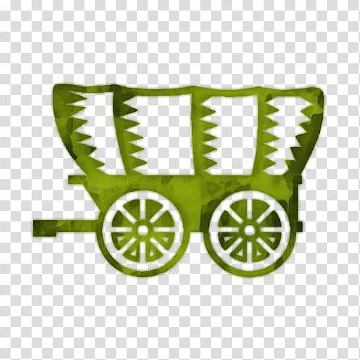 Green Leaf Watercolor, Paint, Wet Ink, Covered Wagon, Conestoga Wagon, Horse, American Frontier, American Pioneer transparent background PNG clipart