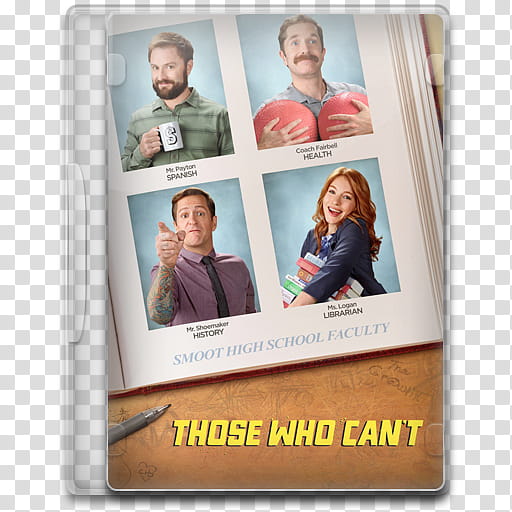 TV Show Icon , Those Who Can't, Those Who Can't CD movie case transparent background PNG clipart