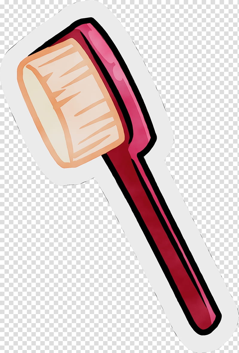 Paint Brush, Watercolor, Wet Ink, Line, Pink, Material Property transparent background PNG clipart