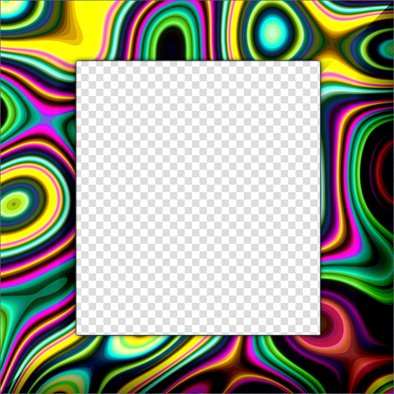 Frame , multicolored square frame transparent background PNG clipart