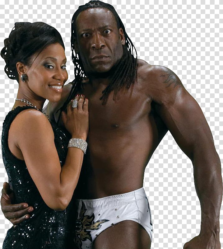 Queen Sharmell and Booker T transparent background PNG clipart