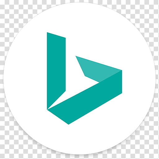 Bing Logo, Bing Maps, Symbol, Aqua, Arrow, Turquoise, Line, Azure transparent background PNG clipart