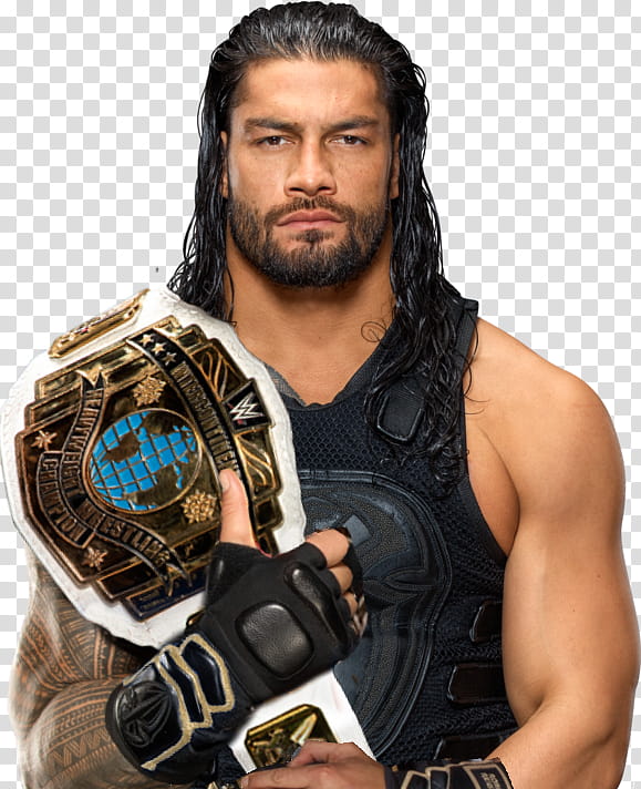 ROMAN REIGNS INTERCONTINENTAL CHAMPION  transparent background PNG clipart