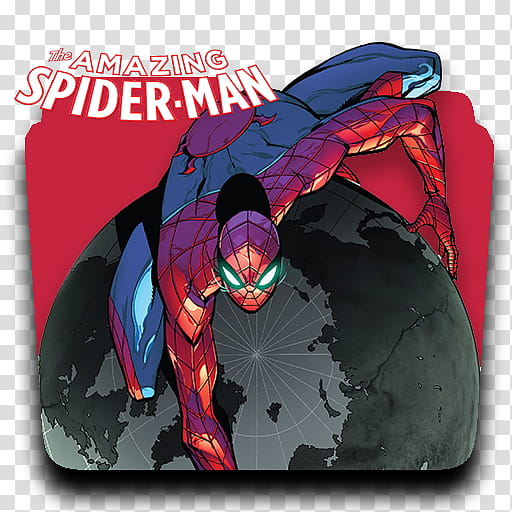 Marvel Now Icon v, The Amazing Spider-Man transparent background PNG clipart