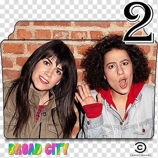 Broad City series and season folder icons, Broad City S ( transparent background PNG clipart