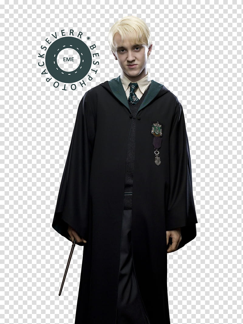 Harry Potter, man in black robe transparent background PNG clipart