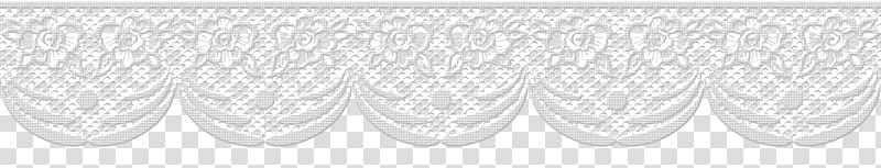 lace decoration , white lace trim transparent background PNG clipart