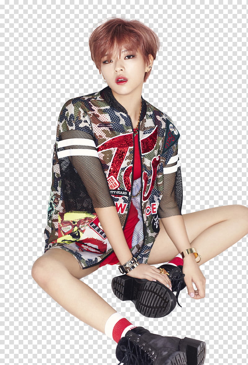 Twice OOH AHH teaser , Jeongyeon transparent background PNG clipart