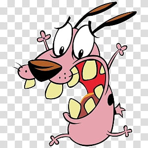 Coraje, Courage the Cowardly Dog illustration transparent background PNG clipart