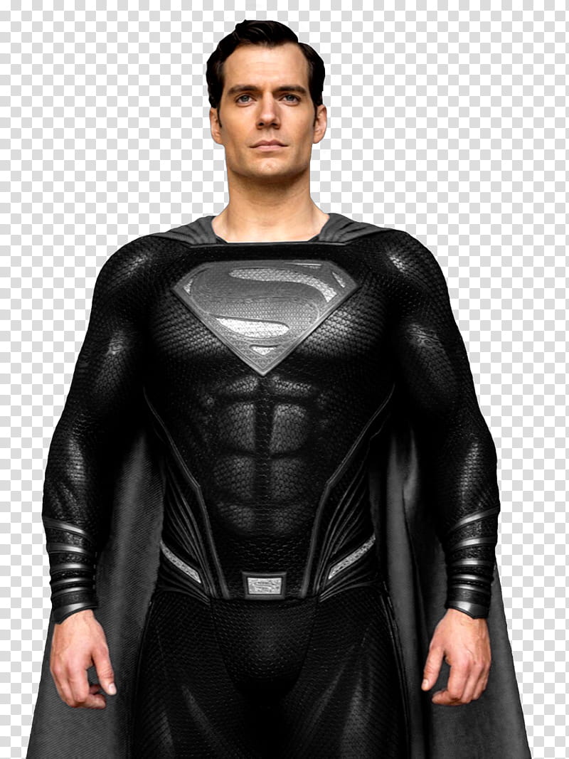 Black Suit Superman transparent background PNG clipart