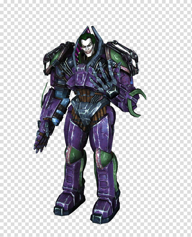 Joker Lex Luthor in armor IGA transparent background PNG clipart