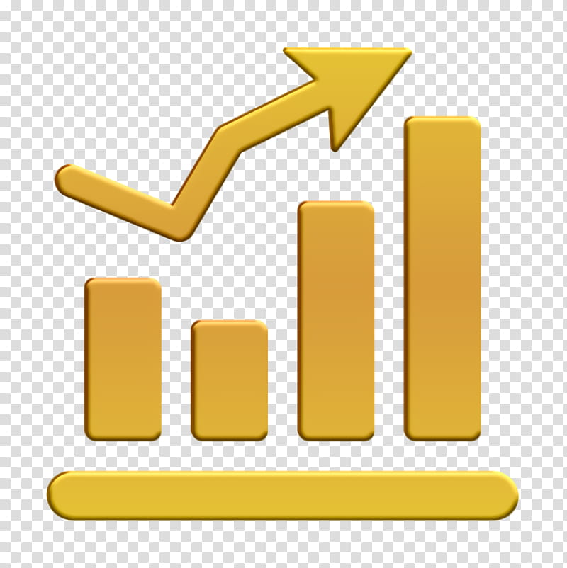 Investment icon Workflow icon business icon, Statistics Icon, Yellow, Text, Material Property, Rectangle transparent background PNG clipart