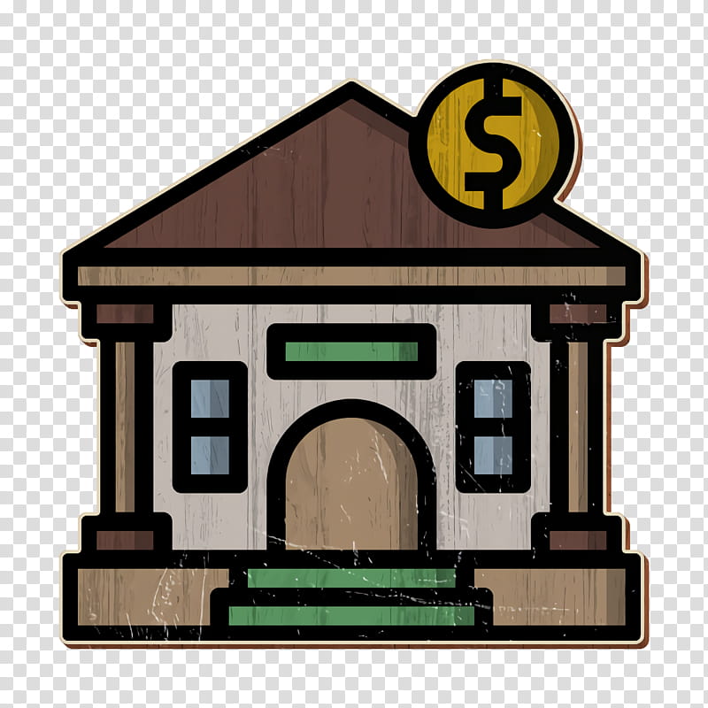 and icon architecture icon bank icon, Banking Icon, Business Icon, City Icon, Money Icon, House, Home, Line, Real Estate, Roof transparent background PNG clipart