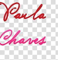 Paula Chaves Texto transparent background PNG clipart