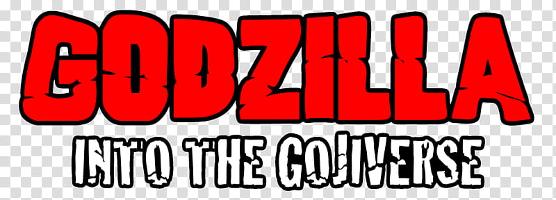 Godzilla Into The Gojiverse Logo transparent background PNG clipart