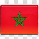 All in One Country Flag Icon, Morocco-Flag- transparent background PNG clipart