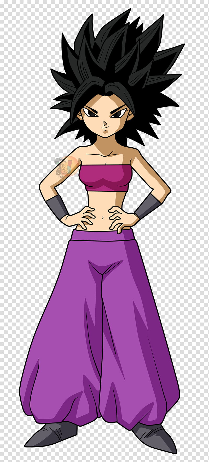 Caulifla Califla FacuDibuja, Dragon Ball Z female character transparent background PNG clipart ...