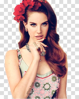 Lana del Rey transparent background PNG clipart thumbnail