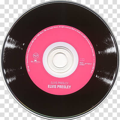 , Elvis Presley vinyl record transparent background PNG clipart