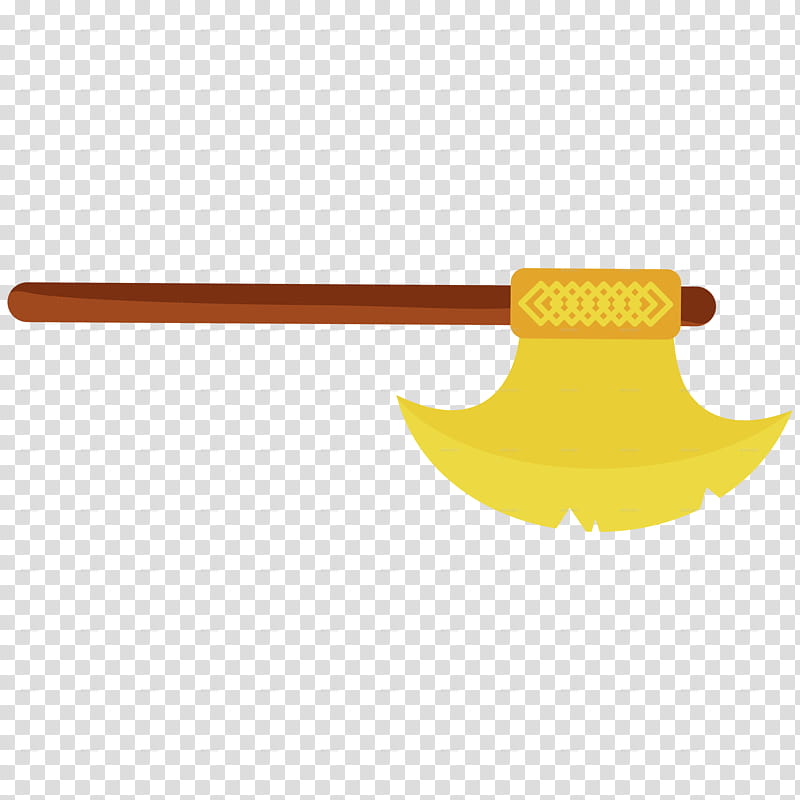 Yellow, Vikings, Tattoo, Axe, Line transparent background PNG clipart