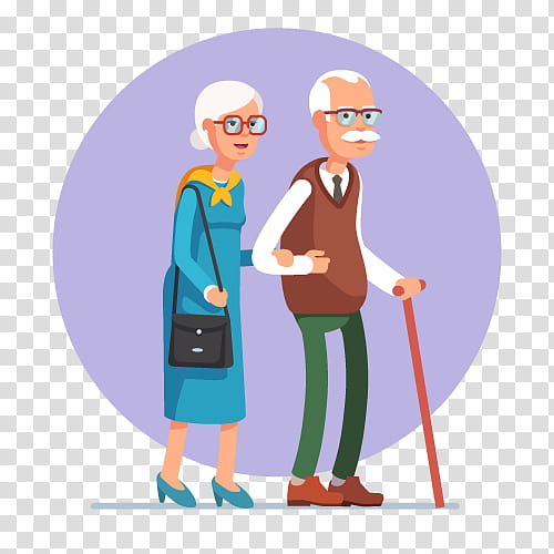 Old Age, Walking, Walker, Senior, Walking Stick, Symbol, Cartoon, Gesture transparent background PNG clipart