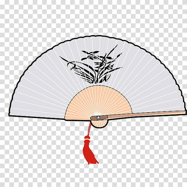 Gold Decorative, Hand Fan, Chinoiserie, White, Red, Black, Jade, Decorative Fan transparent background PNG clipart
