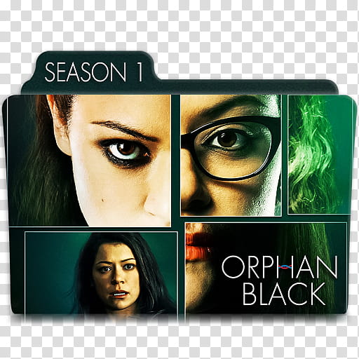 Orphan Black folder icons Season  and Season , OB SBa transparent background PNG clipart