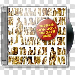 Bon Jovi,  Bon Jovi Fans Cant Be Wrong transparent background PNG clipart