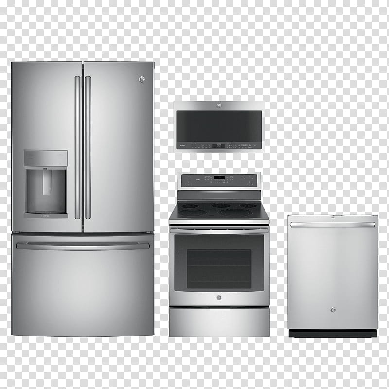 Kitchen, Major Appliance, Ge Pgb911 Gas, Home Appliance, Refrigerator, General Electric, Microwave Ovens, Ge Profile transparent background PNG clipart