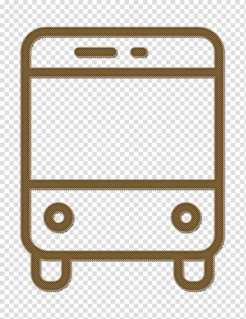 Bus icon For Your Interface icon, Line transparent background PNG clipart